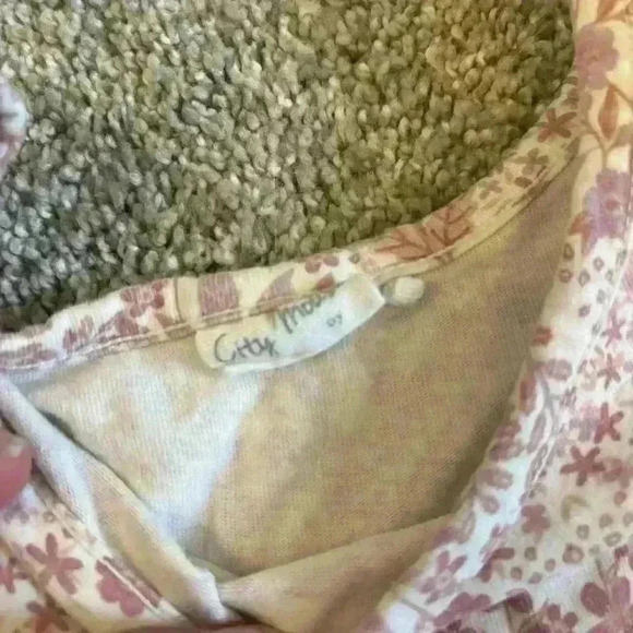 City Mouse Twirl Dress - Combed Jersey - Pastel Gardens Girls Size 6Y - Picture 5 of 8